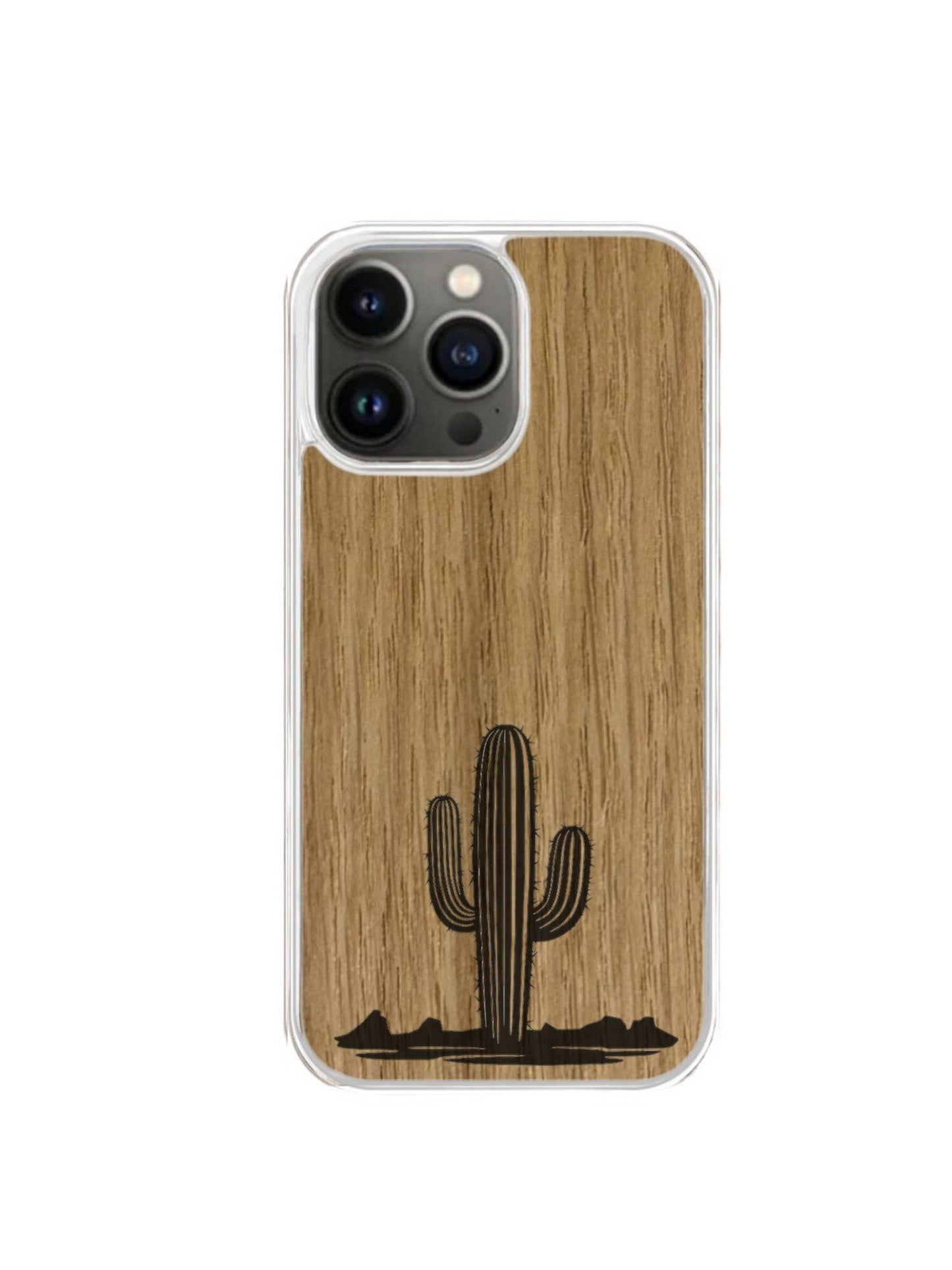 Coque Iphone transparente - Gros kaktus