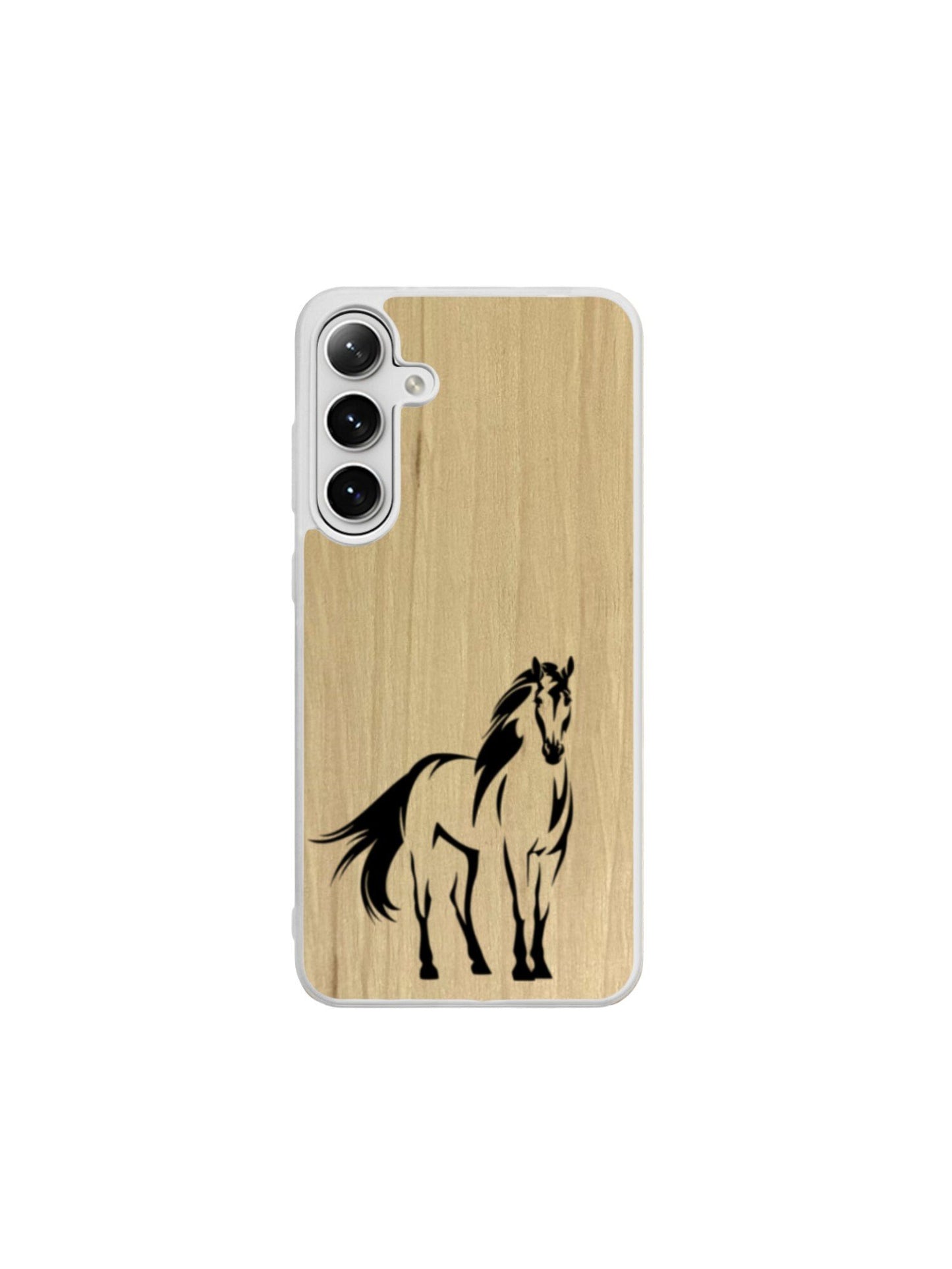 Coque transparente Samsung Galaxy S Cheval